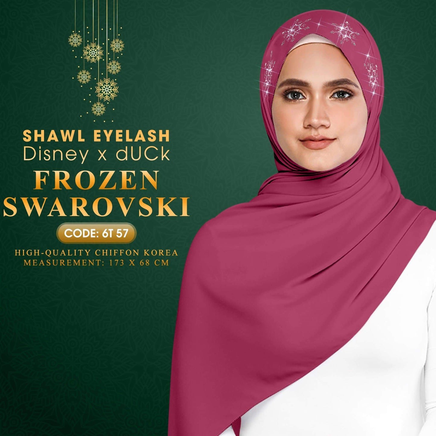 dUCk Swarovski Shawl Eyelash RM14