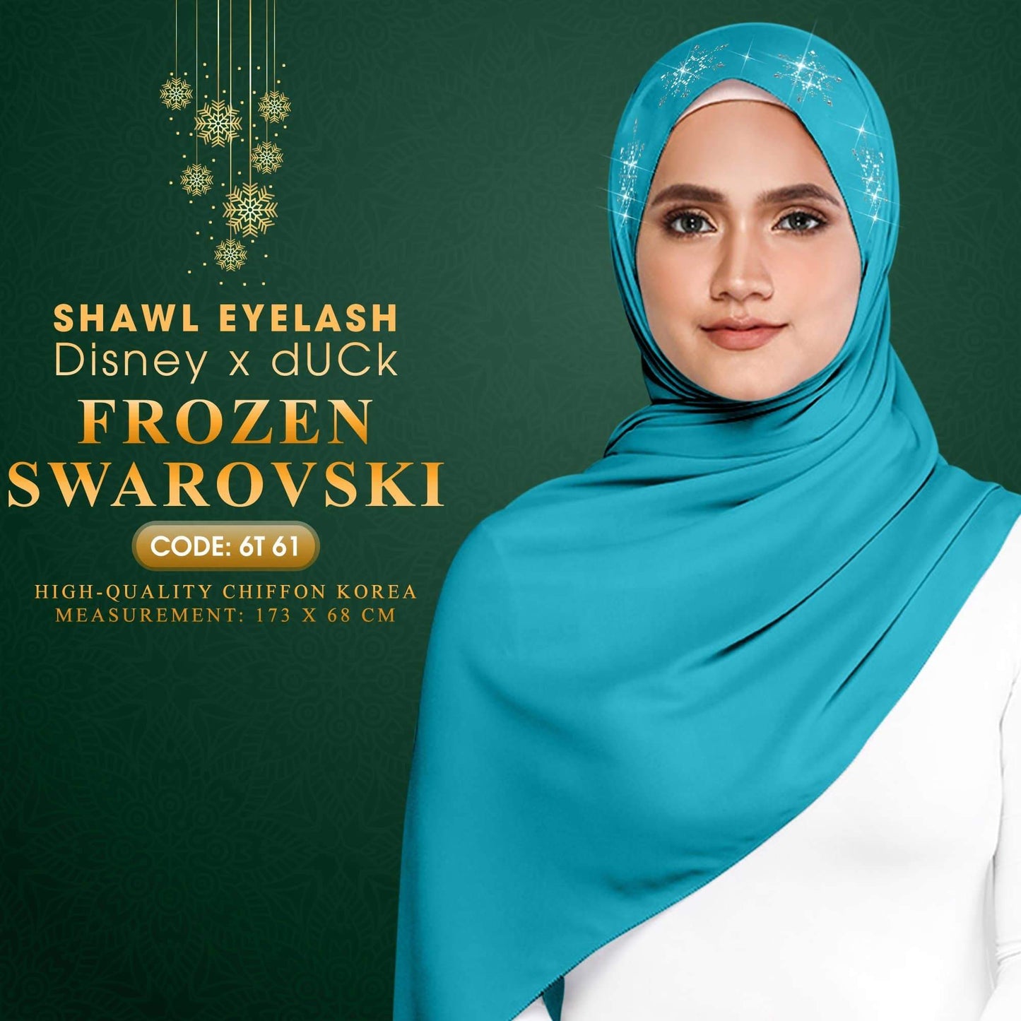 dUCk Swarovski Shawl Eyelash RM14