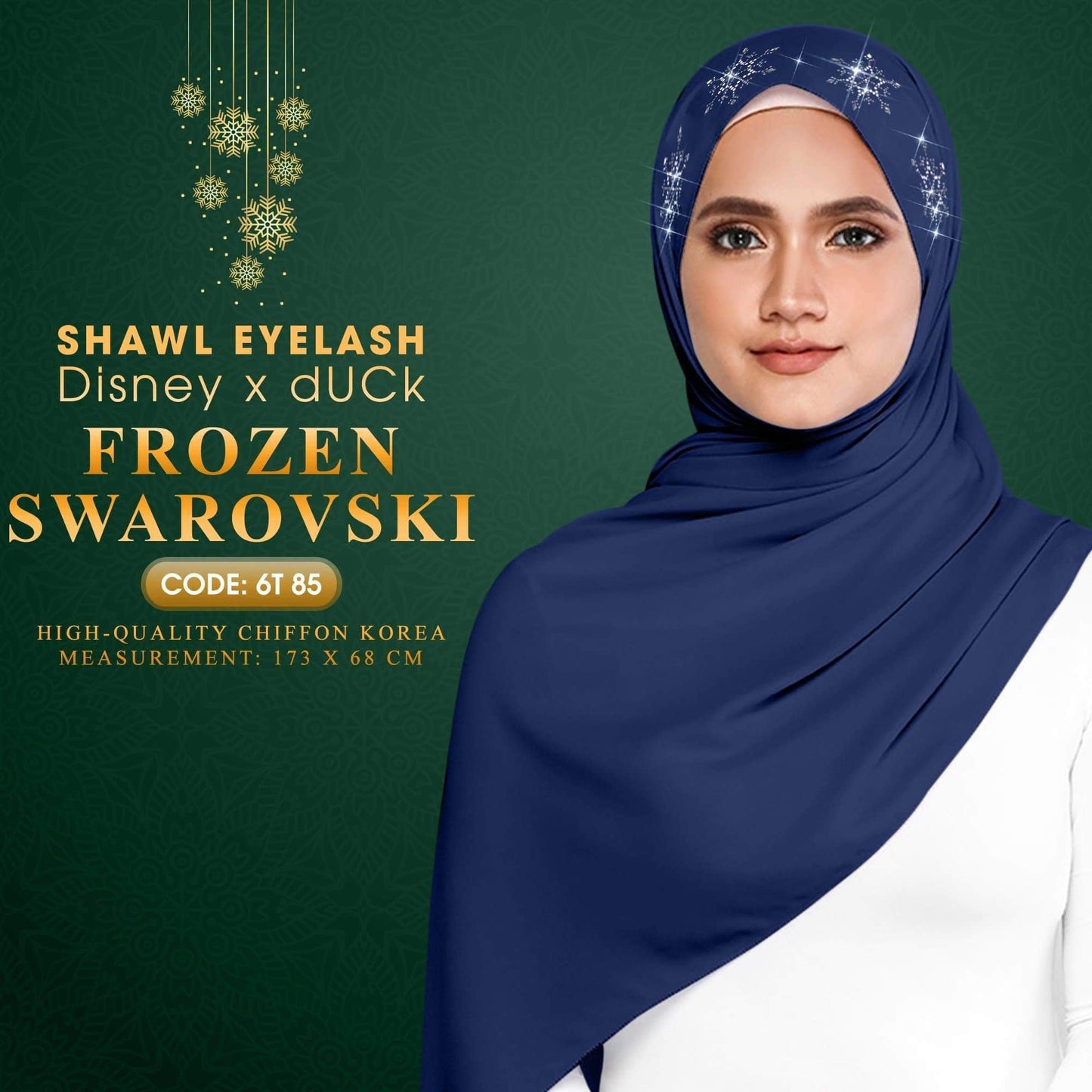 dUCk Swarovski Shawl Eyelash RM14