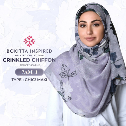 Bokitta CHIC!Maxi Printed Crinkled Chiffon Collection