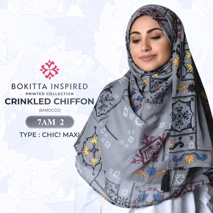 Bokitta CHIC!Maxi Printed Crinkled Chiffon Collection