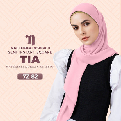 Naelofar TIA Semi Instant Square Collection RM14