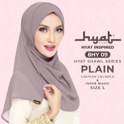 Hyat Shawl Series Plain + Inner Magic Collection