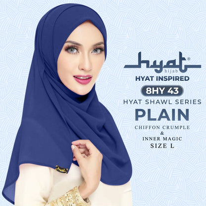 Hyat Shawl Series Plain + Inner Magic Collection