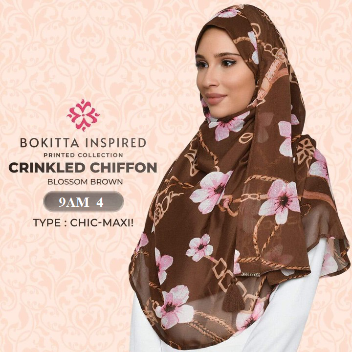 Bokitta CHIC!Maxi Printed Crinkled Chiffon Collection 3.0