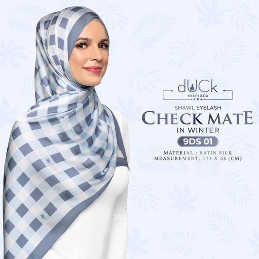 The Checkmate dUCk Shawl Eyelash Collection