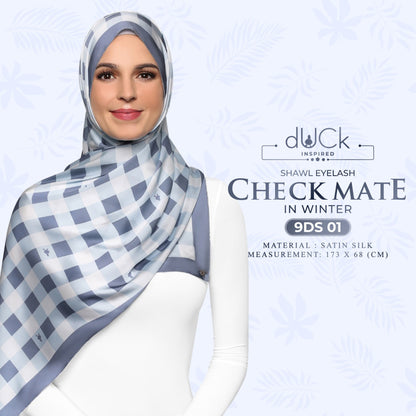 The Checkmate dUCk Shawl Eyelash Collection