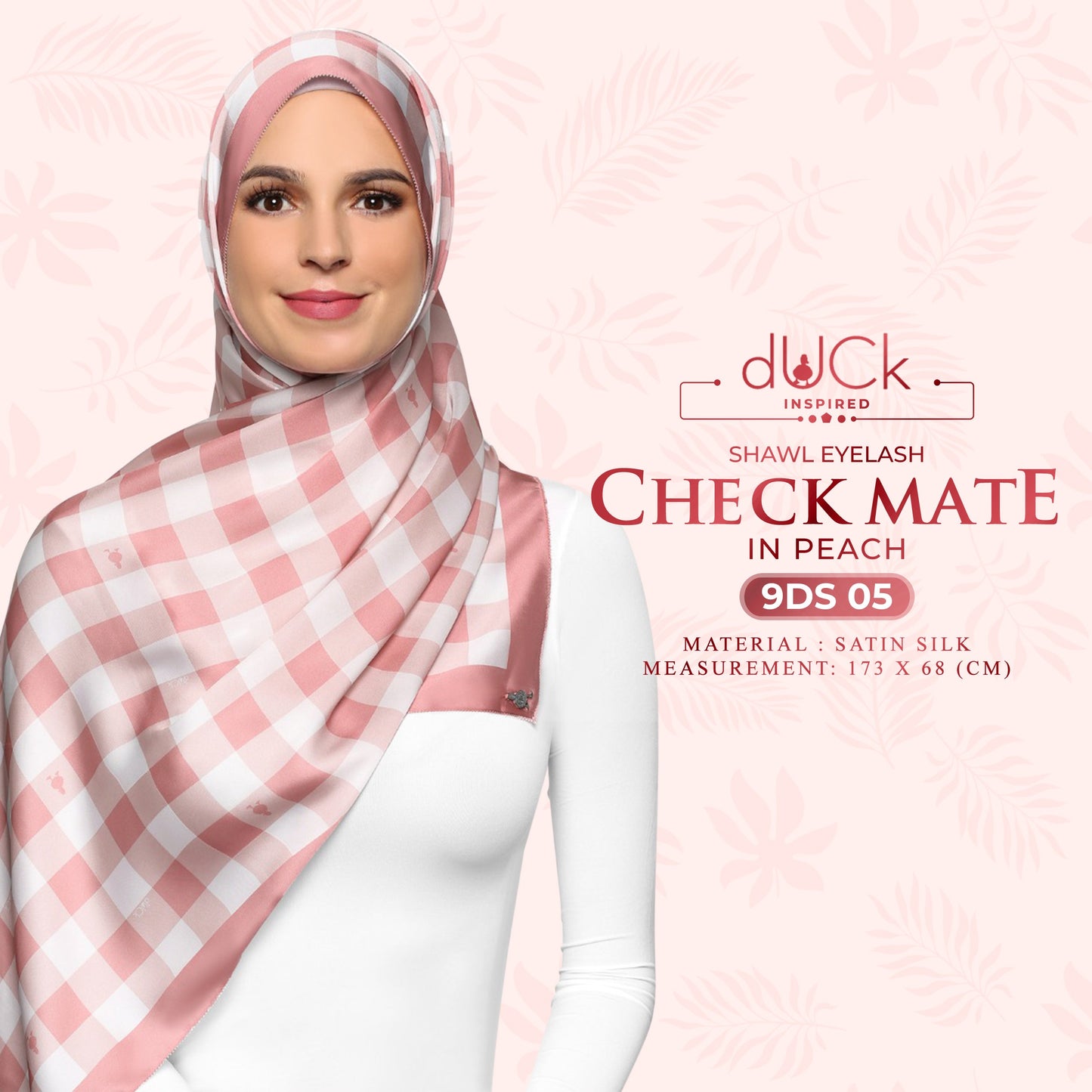 The Checkmate dUCk Shawl Eyelash Collection