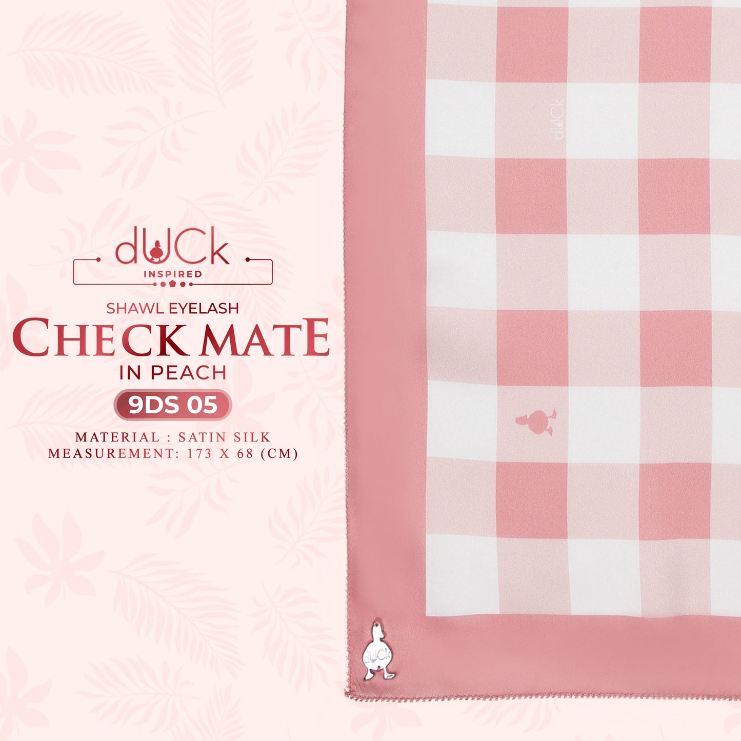 The Checkmate dUCk Shawl Eyelash Collection