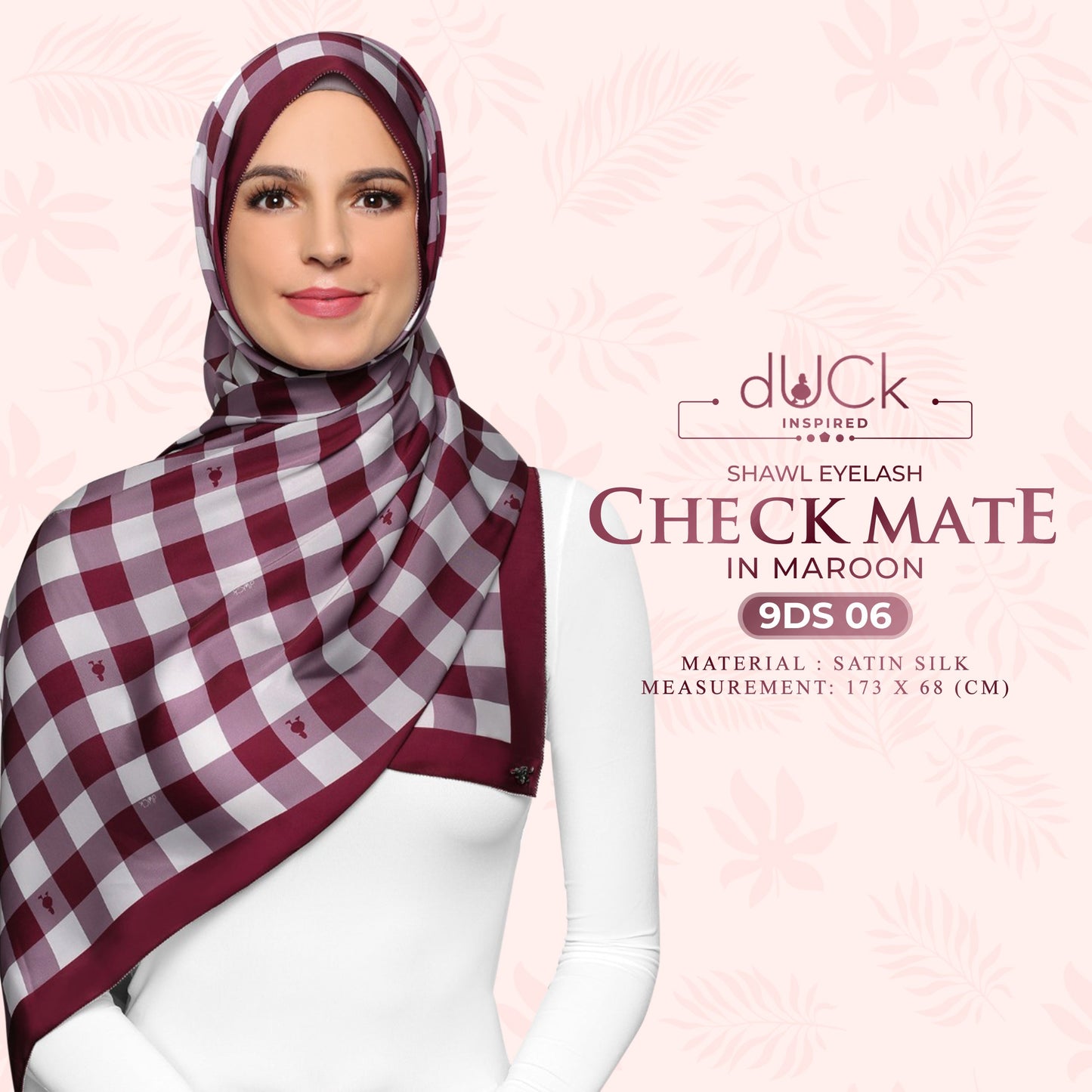 The Checkmate dUCk Shawl Eyelash Collection