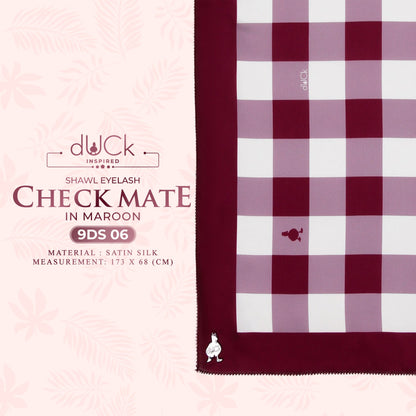 The Checkmate dUCk Shawl Eyelash Collection