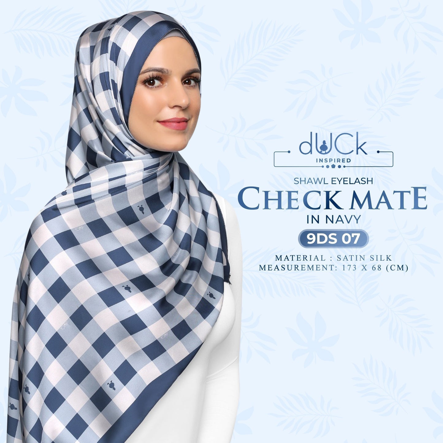 The Checkmate dUCk Shawl Eyelash Collection