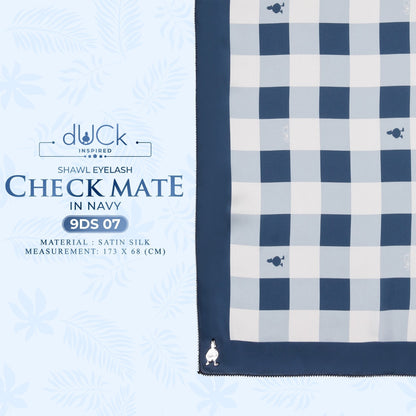 The Checkmate dUCk Shawl Eyelash Collection