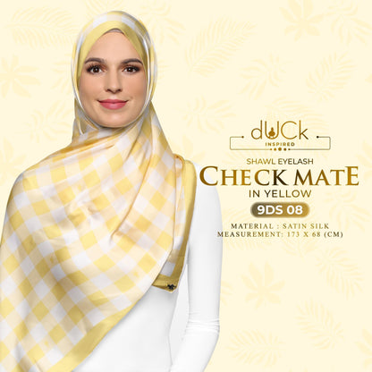 The Checkmate dUCk Shawl Eyelash Collection