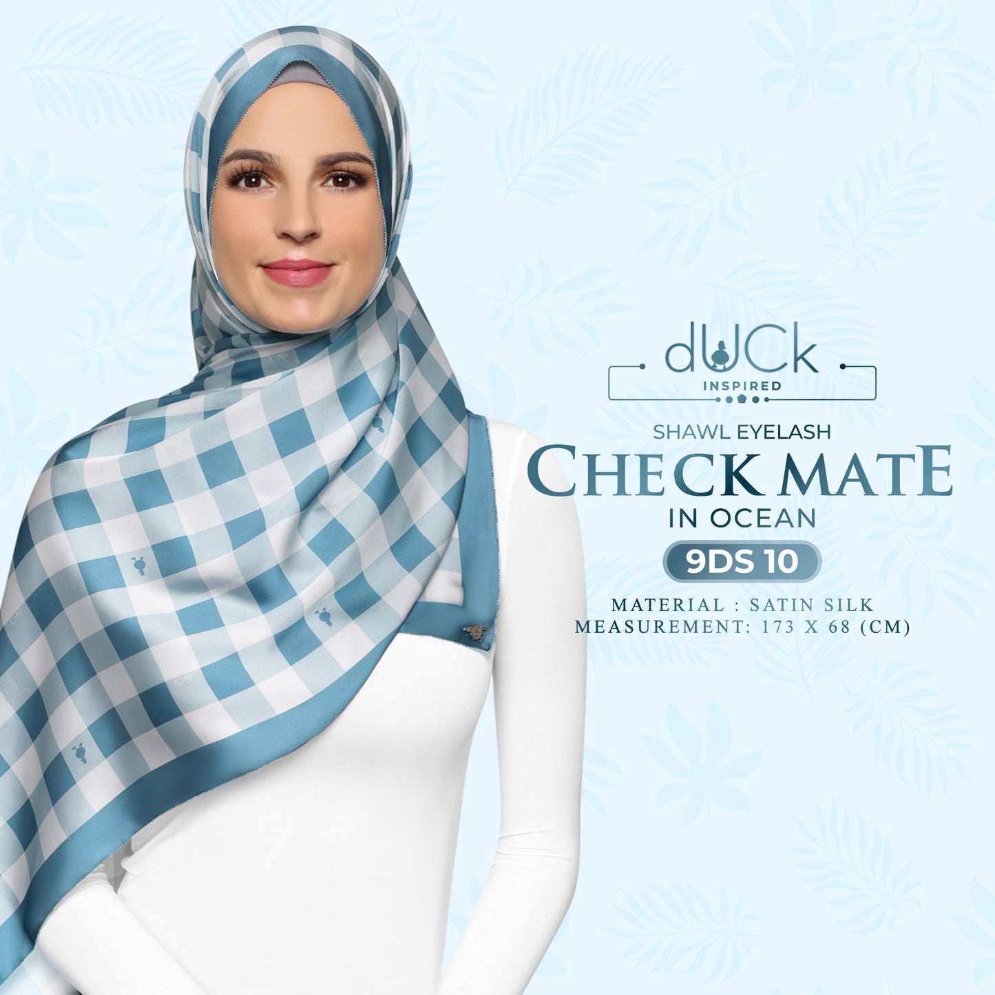 The Checkmate dUCk Shawl Eyelash Collection