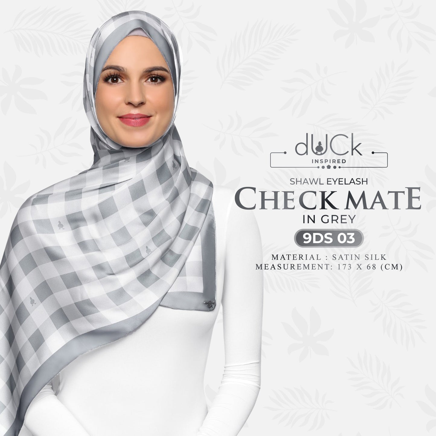 The Checkmate dUCk Shawl Eyelash Collection