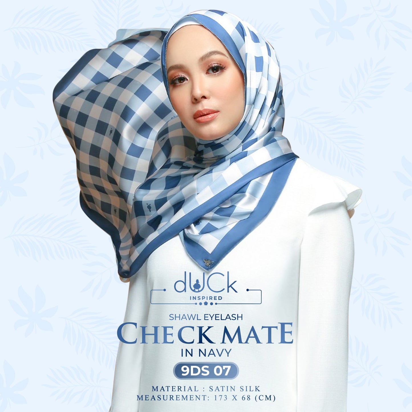 The Checkmate dUCk Shawl Eyelash Collection