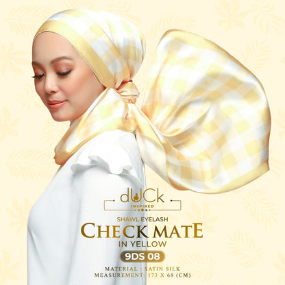 The Checkmate dUCk Shawl Eyelash Collection