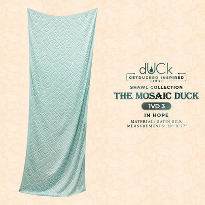 The Mosaic dUCk Inspired Shawl Collection