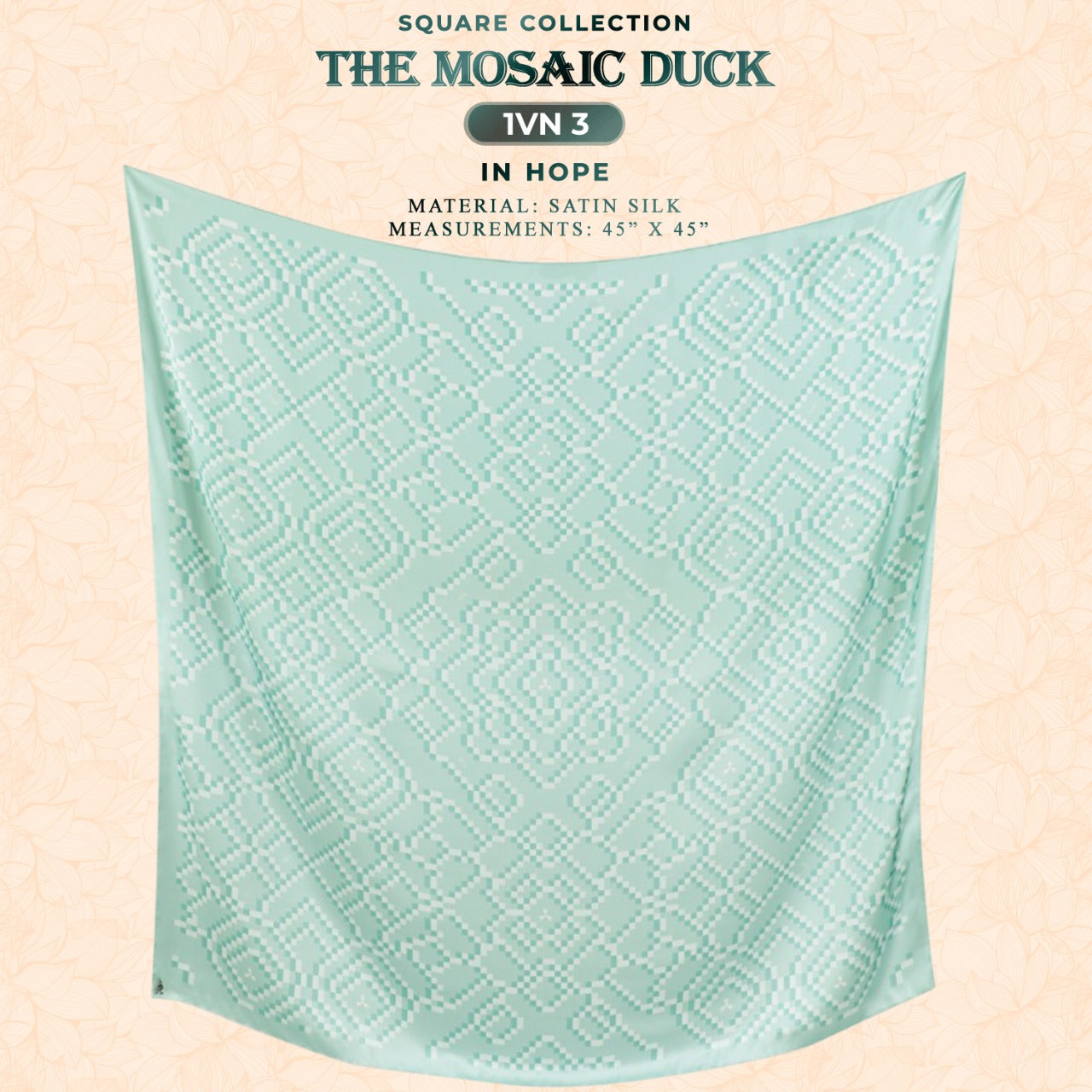 The Mosaic dUCk Inspired Square Collection