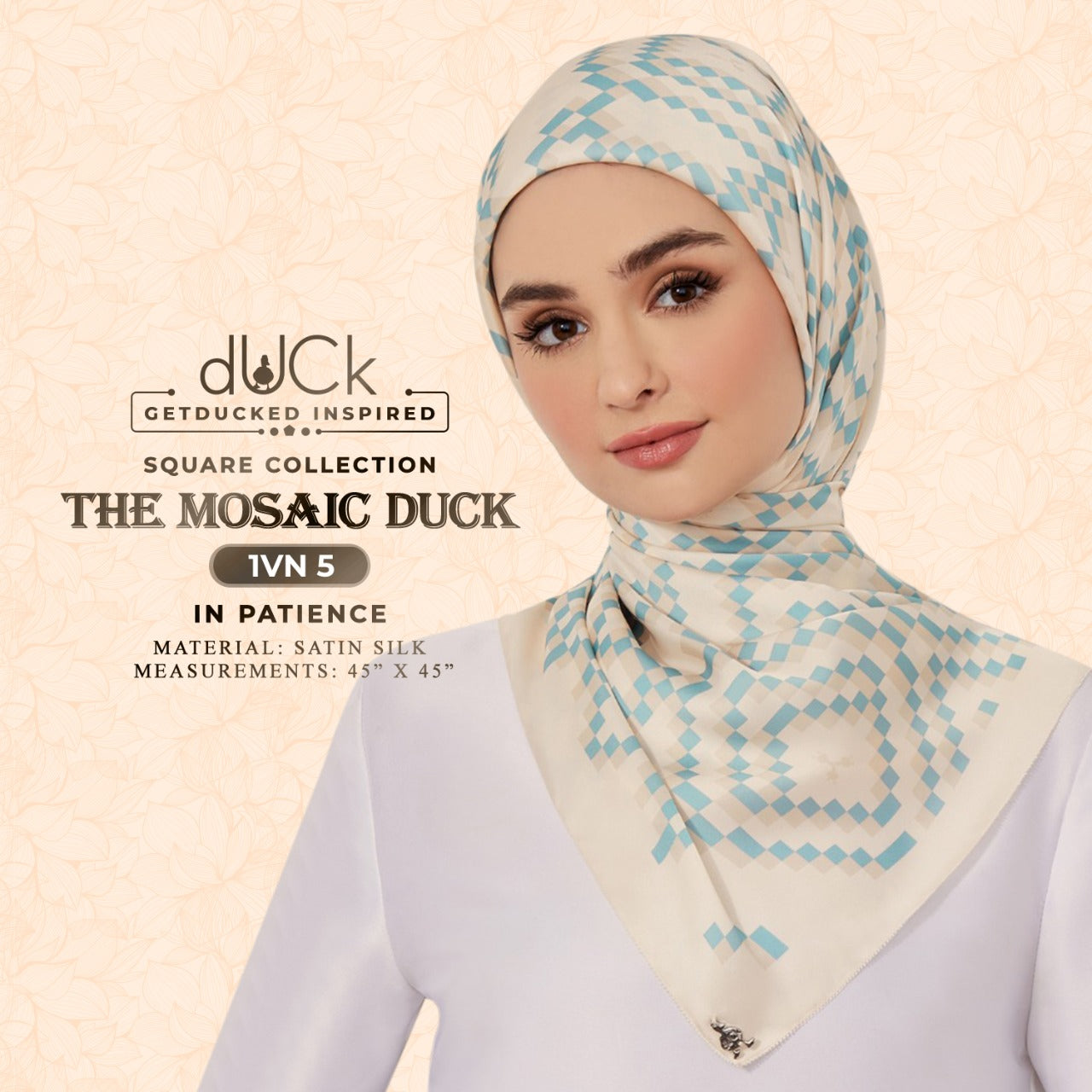 The Mosaic dUCk Inspired Square Collection