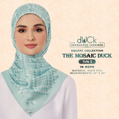 The Mosaic dUCk Inspired Square Collection