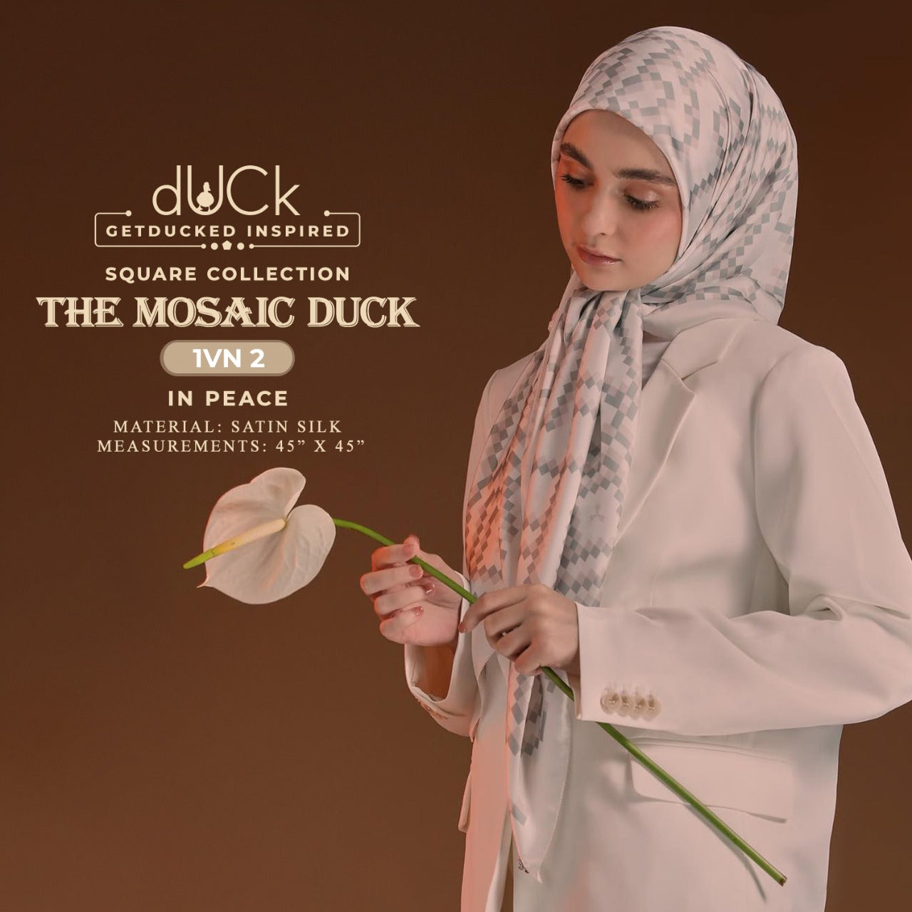 The Mosaic dUCk Inspired Square Collection