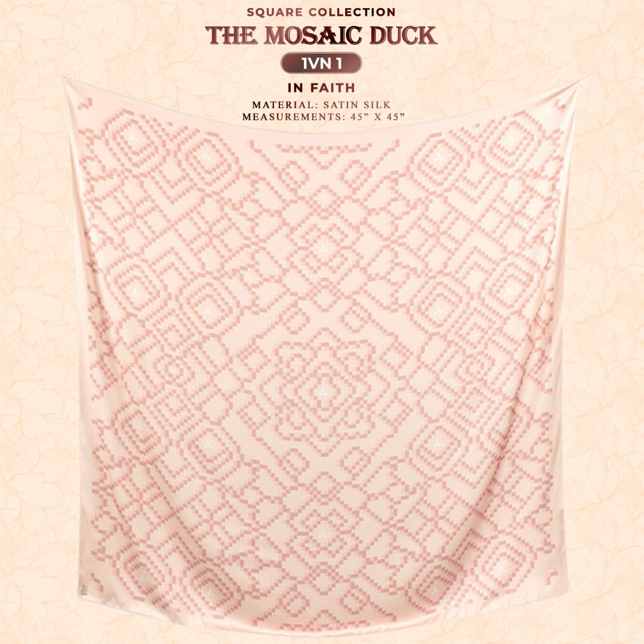 The Mosaic dUCk Inspired Square Collection