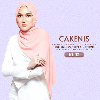 Cakenis Plain Shawl Collection