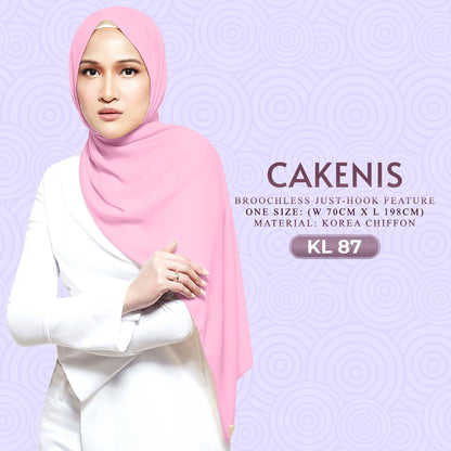 Cakenis Plain Shawl Collection