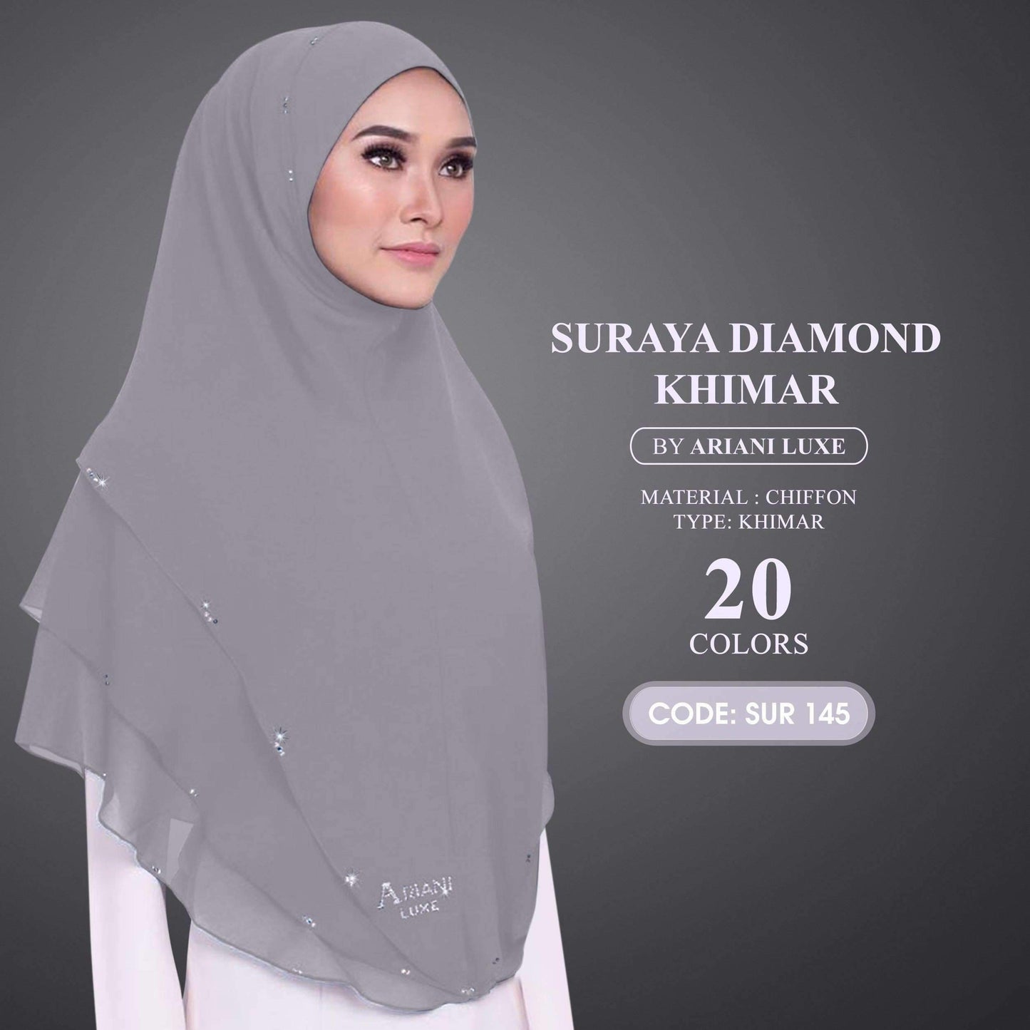 Ariani Khimar Luxe Suraya Diamond Collection