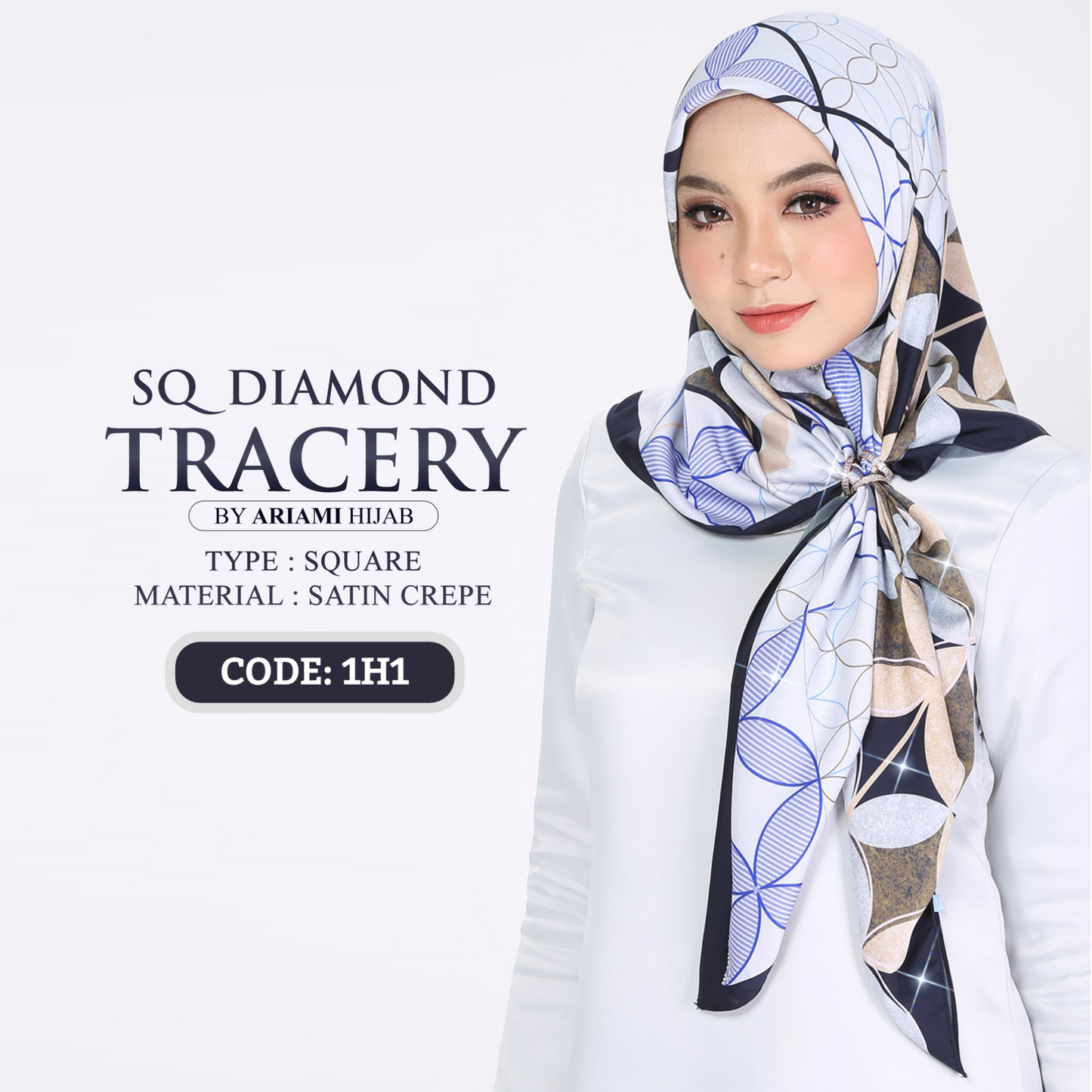 Ariani Diamond Tracery Square Collection RM19