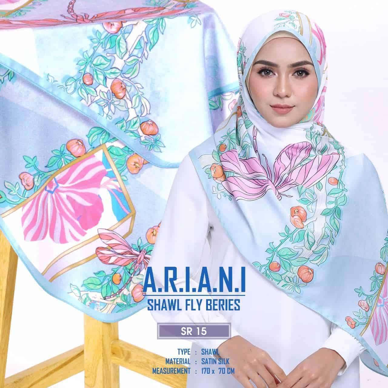 Ariani Shawl Fly Beries 3 Colors (SR) RM9