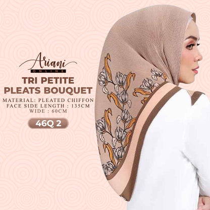 Ariani Tri Petite Pleats Bouquet SQ Collection