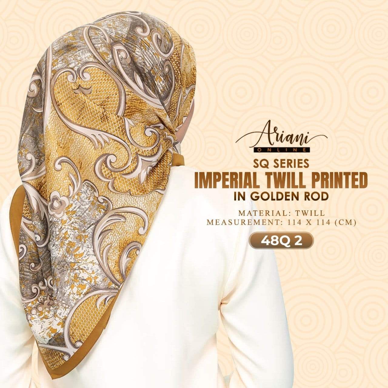 Ariani Imperial Twill Printed SQ Collection