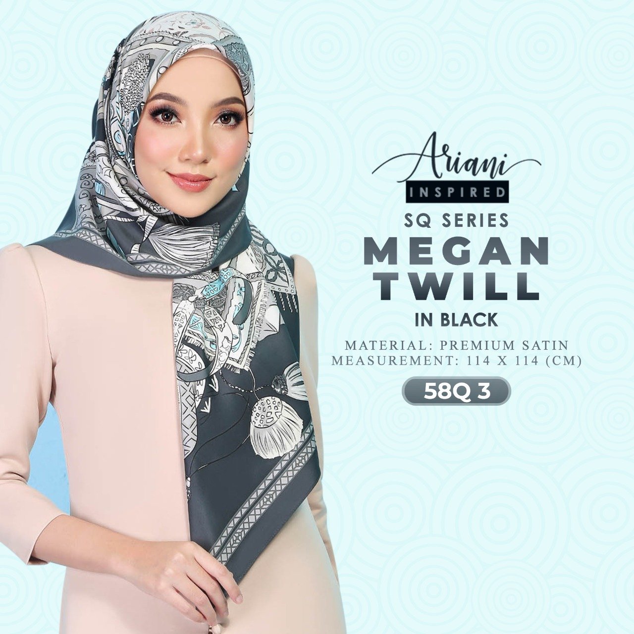 Ariani Inspired Megan Series Twill SQ Collection