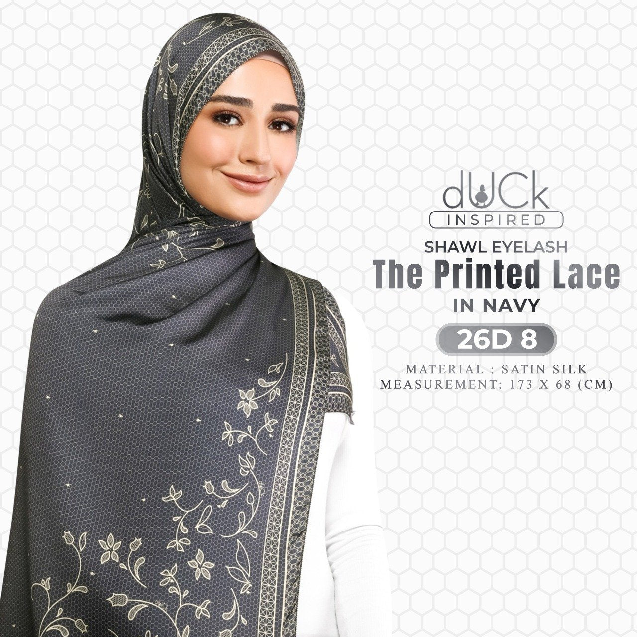 dUCk The Printed Lace Shawl Collection