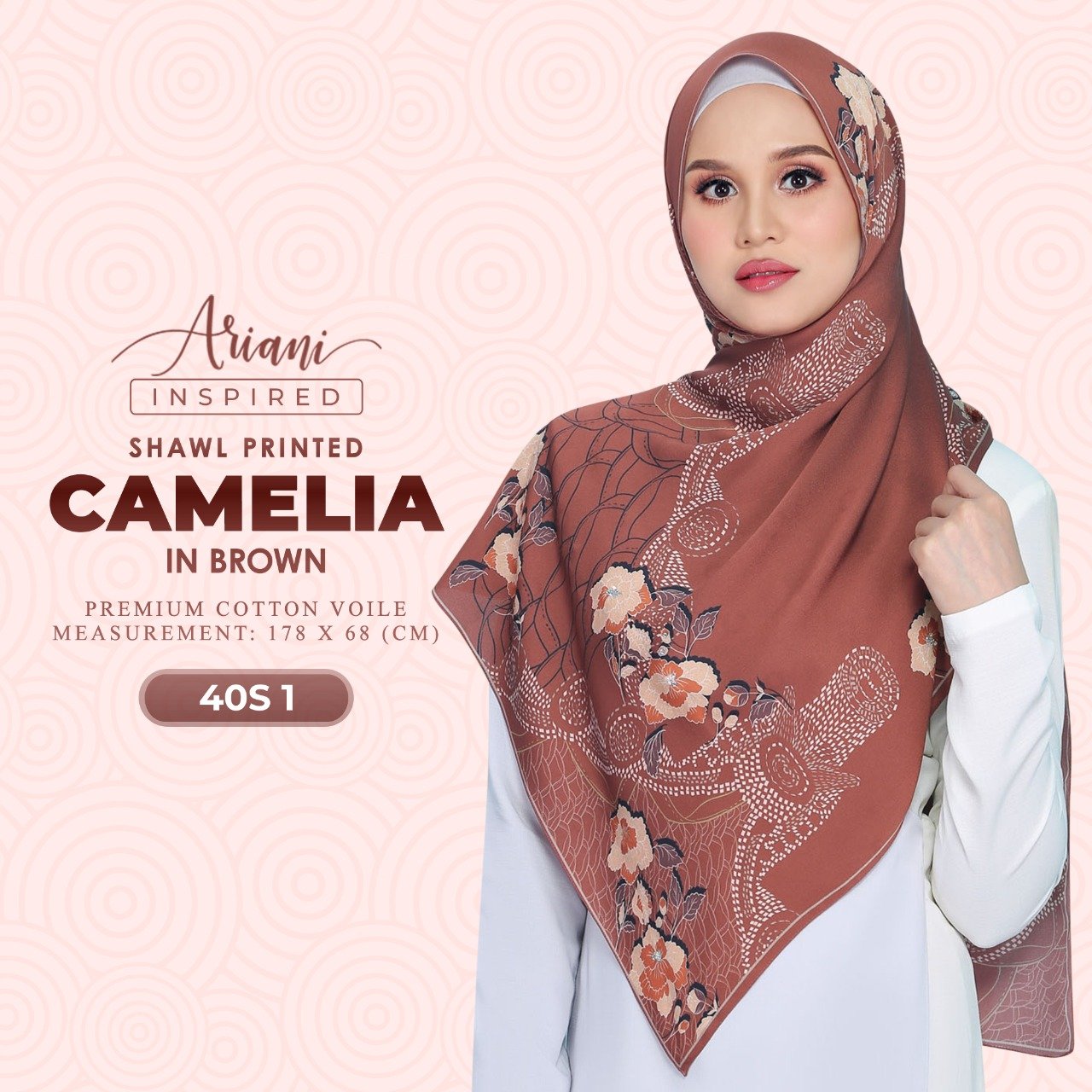 Ariani Camelia Printed Shawl Collection