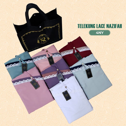 SARONY Telekung Lace Nazifah Collection RM29