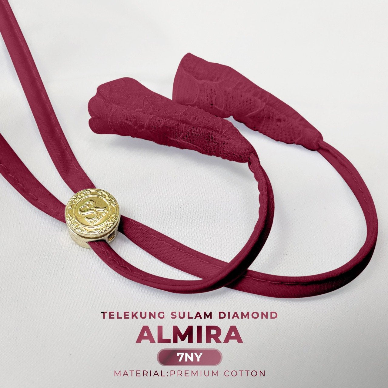 SARONY Telekung Sulam Diamond Almira Collection RM29