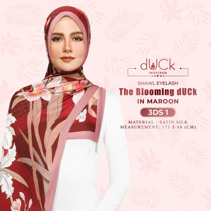 The Blooming dUCk - Orchid Shawl Eyelash Collection