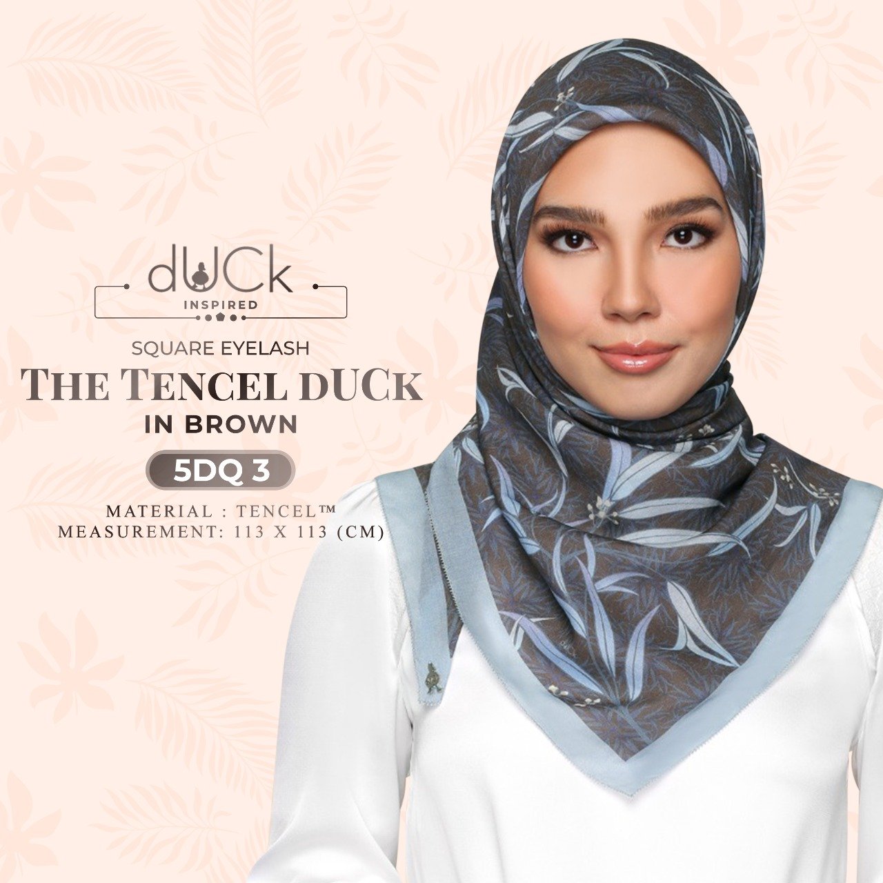 The Tencel dUCk Eyelash Square Collection