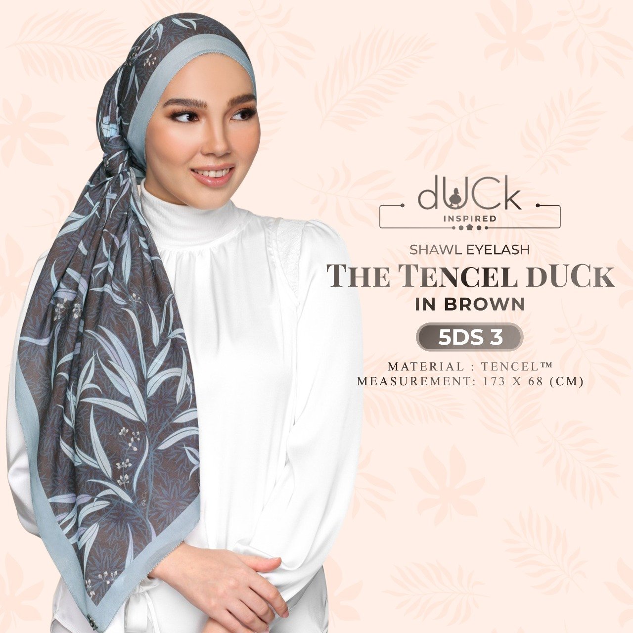 The Tencel dUCk Shawl Eyelash Collection