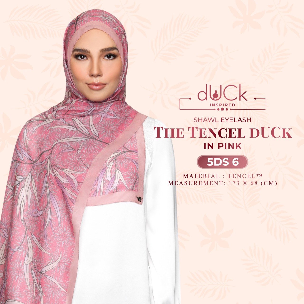 The Tencel dUCk Shawl Eyelash Collection