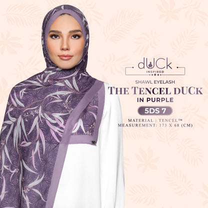 The Tencel dUCk Shawl Eyelash Collection