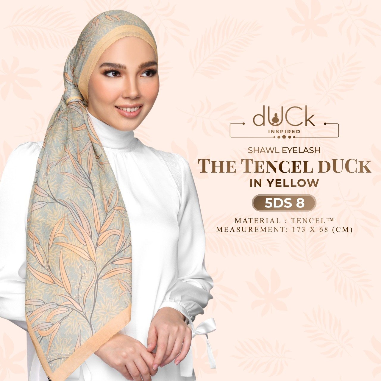 The Tencel dUCk Shawl Eyelash Collection