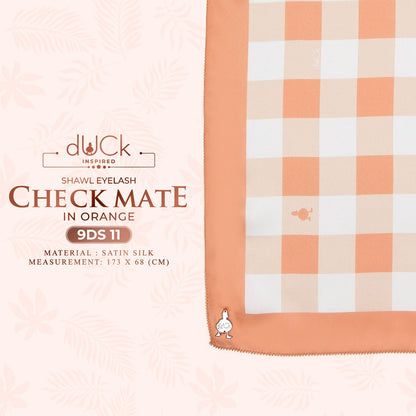 The Checkmate dUCk Shawl Eyelash Collection