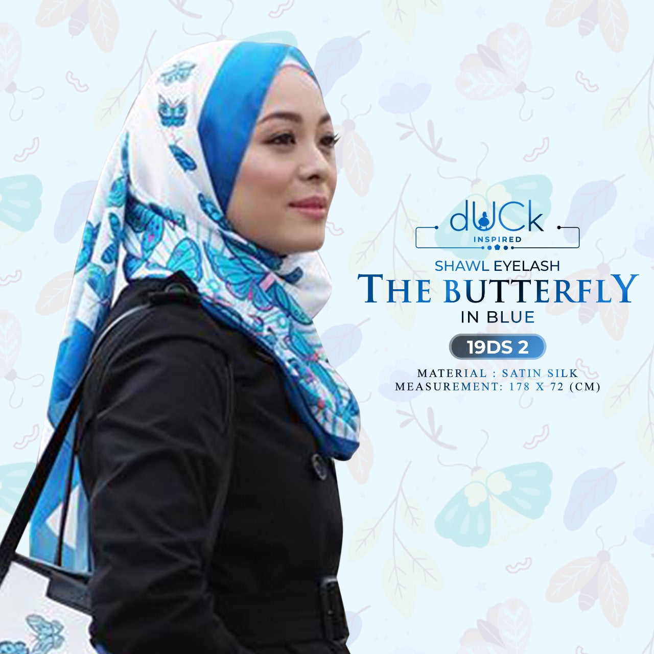 The dUCk Butterfly Shawl Eyelash Collection RM14