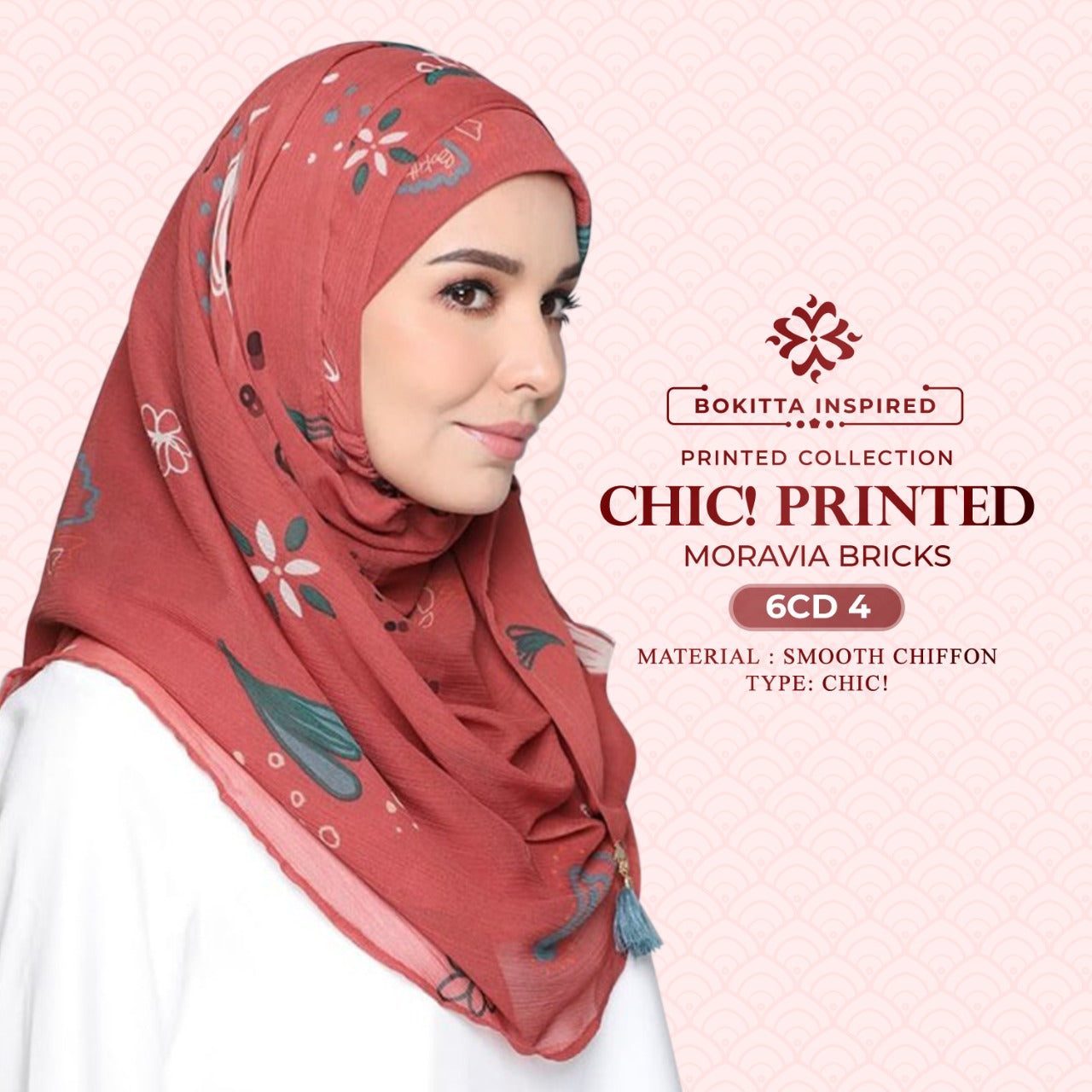 Bokitta Chic! Printed Moravia Collection RM19