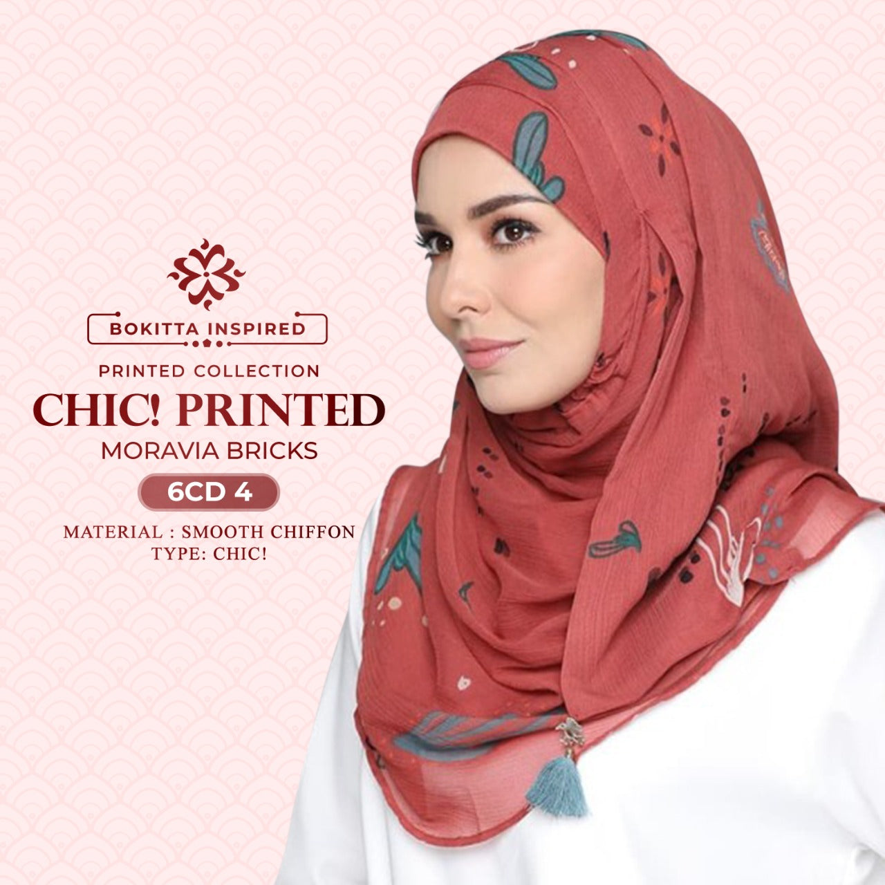 Bokitta Chic! Printed Moravia Collection RM19